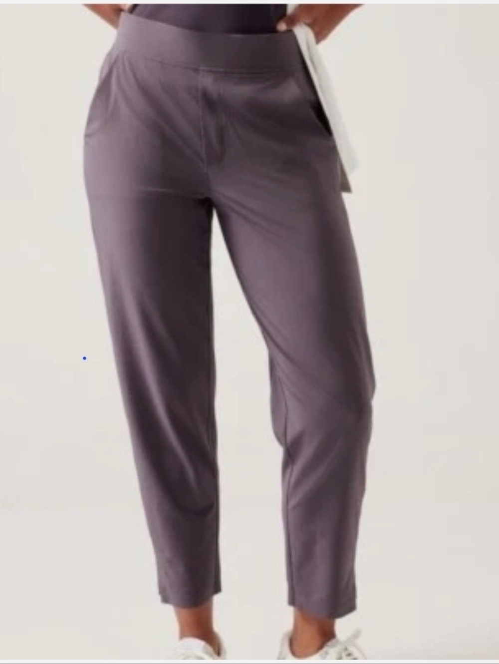 Althleta Gray Brooklyn MidRise Ankle Pant Sz 4
